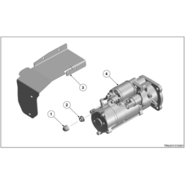 FENDT STARTMOTOR MODIFICATIESET S4/GEN6
