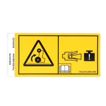 STICKER ACHTEROVER