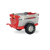 MF AANHANGER/ROOD-ZILVER