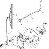 RUITENWISSERBLAD L-500 MM