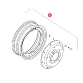 VELG DW20Ax42 GKN 50 KM/h