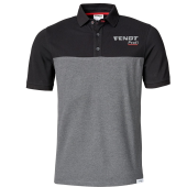 FENDT POLOSHIRT PROFI ZWART/GR MT XXXXL
