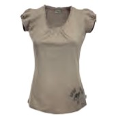 FENDT DAMES T-SHIRT BEIGE MT-XL OUTLET